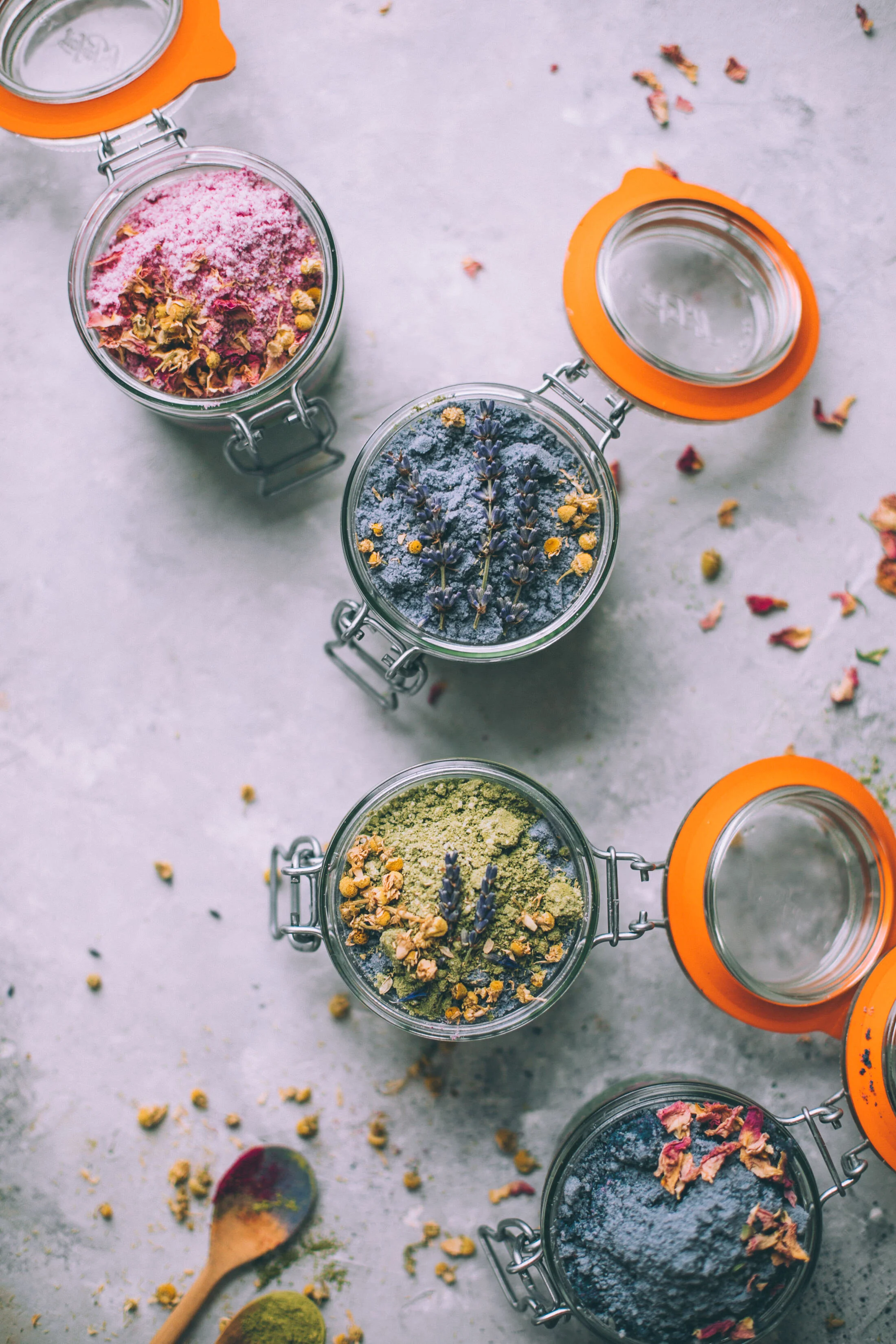 DIY Natural Rainbow Bath Milk Fizz Powder Will Frolic for Food